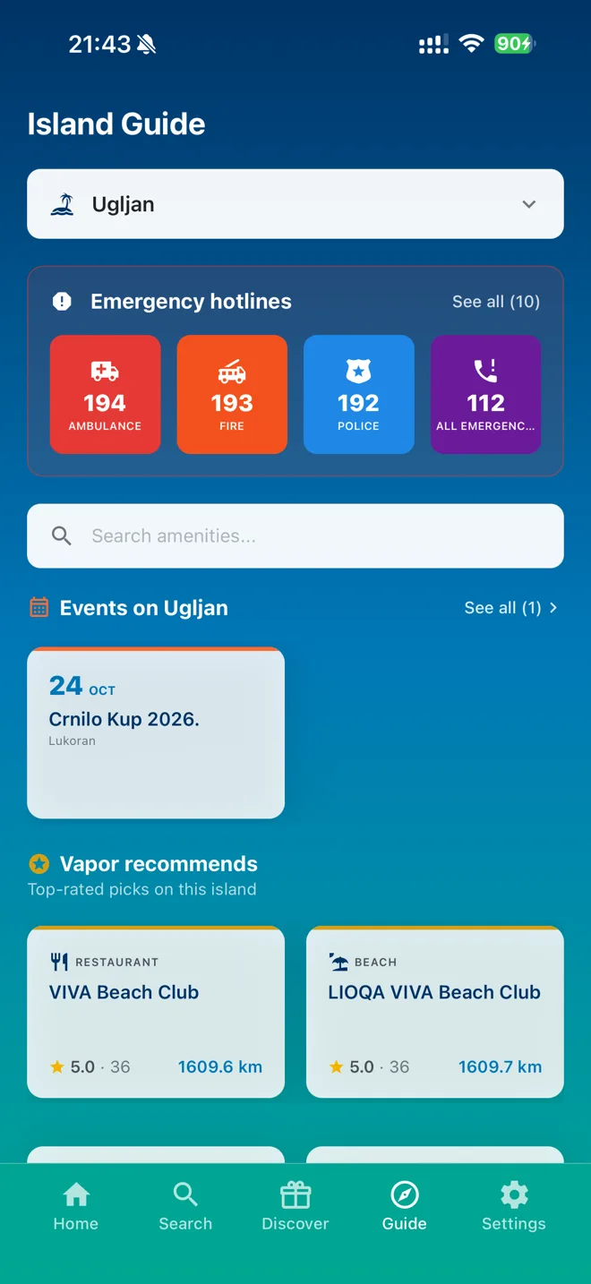 Island guide
